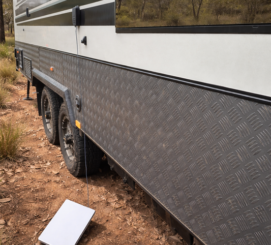 Starlink MINI on caravan in Australia