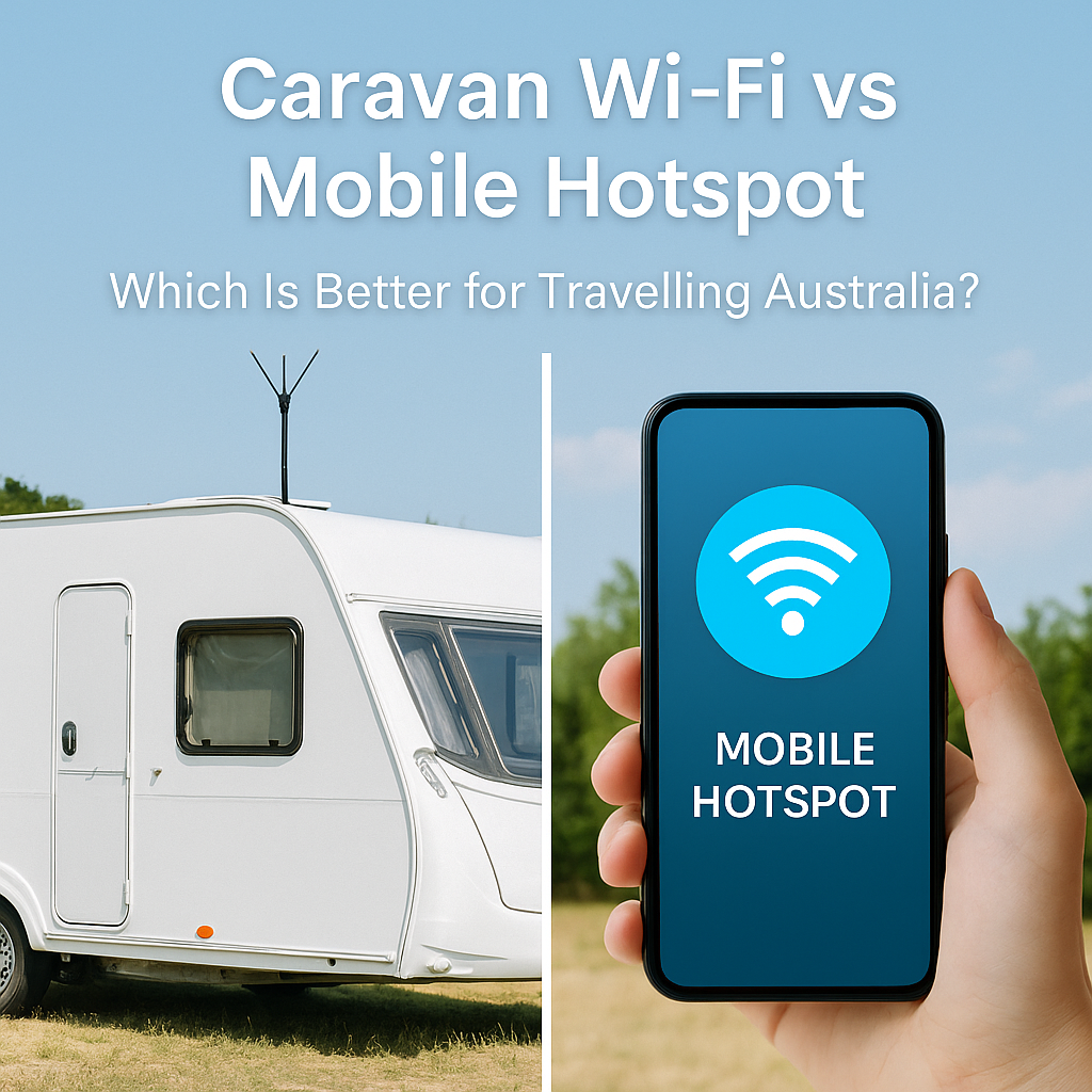 Caravan Wi-Fi vs Mobile Hotspot - Which Is Better for Travelling Australia?